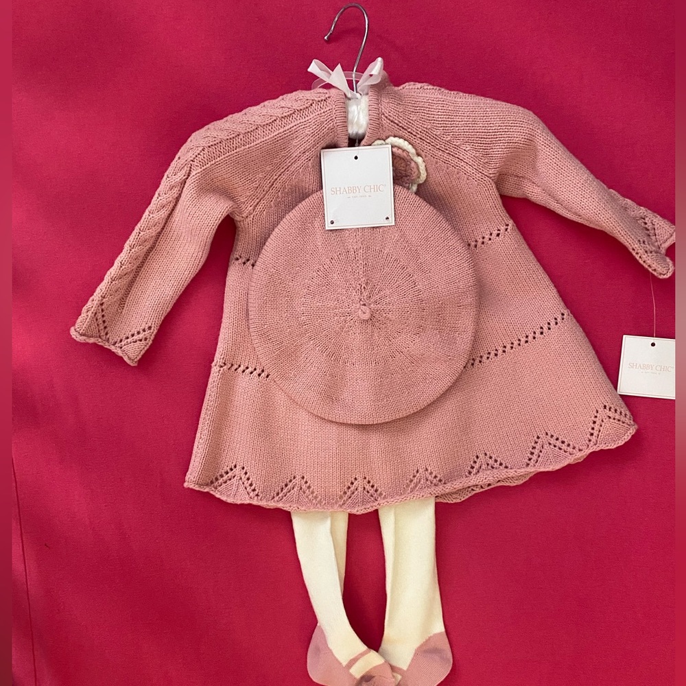 NWT! Adorable Baby Girl Winter Outfit 3-6 Months